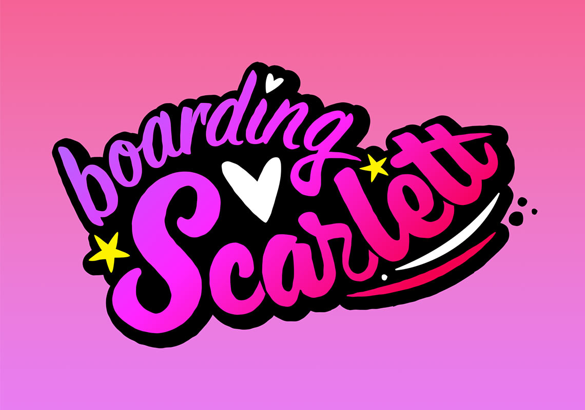 Branding of Boarding Scarlett - Logo Primary