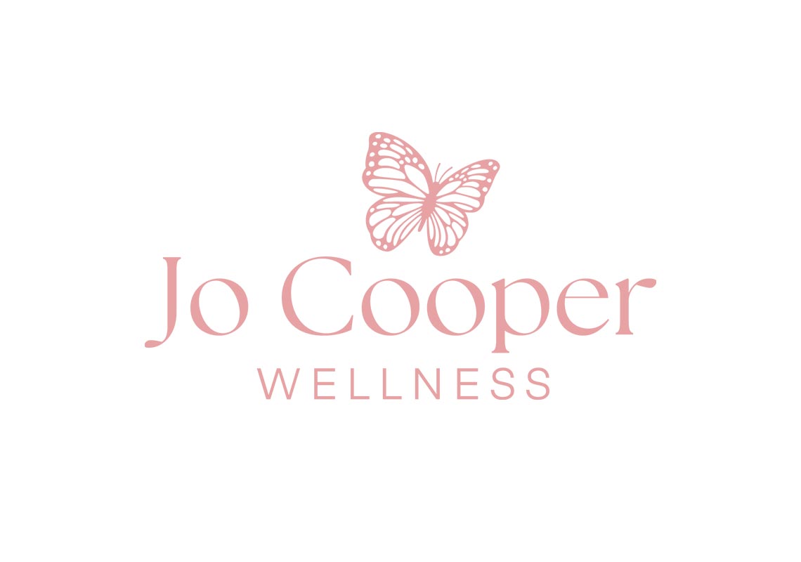 Branding of Jo Cooper Wellness - Logo Pink