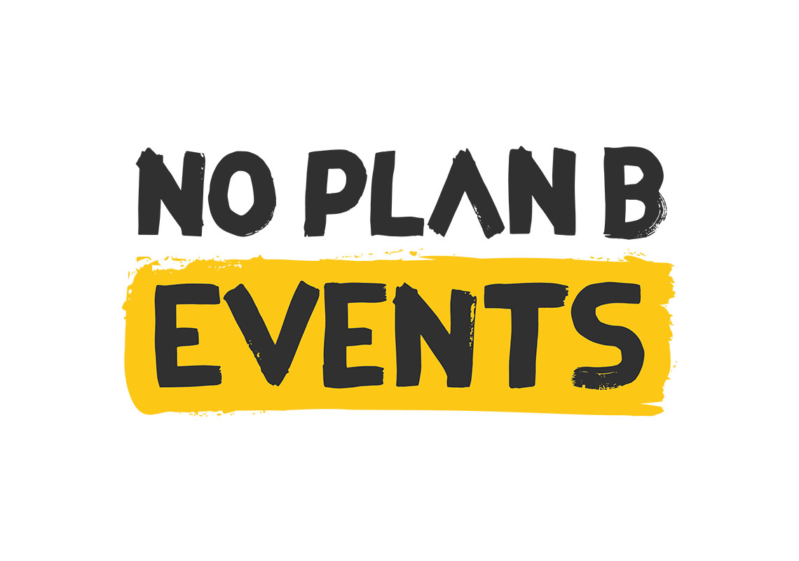 Branding of No Plan B Events - Business Cards