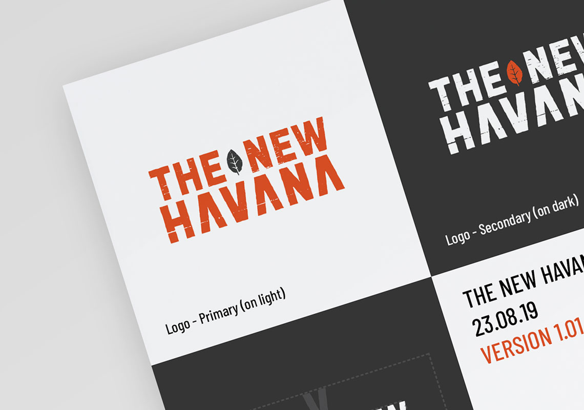 Branding of The New Havana - Logo Guidelines