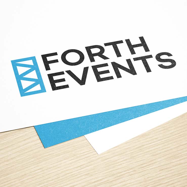 Forth Events Logo Design