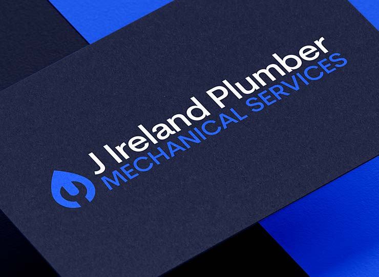 J Ireland Plumber Logo Design