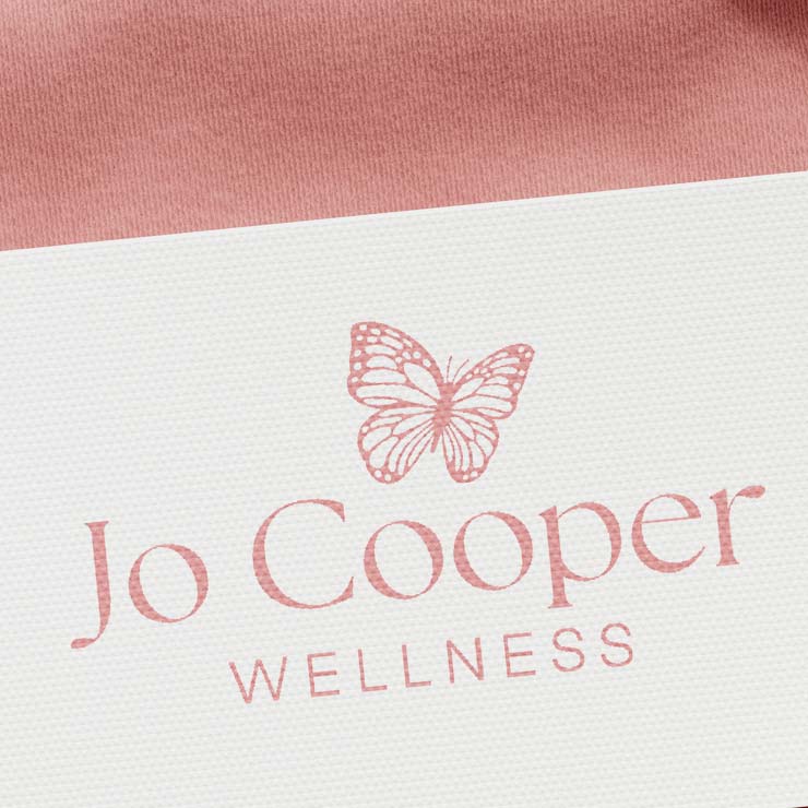 Jo Cooper Wellness Logo Design